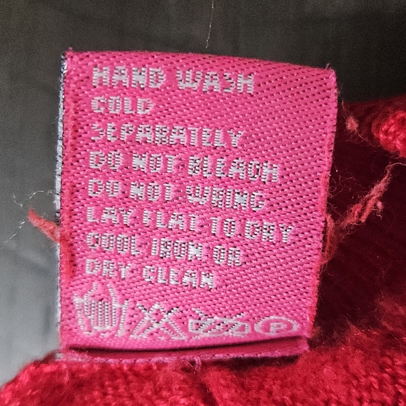 Duck & Hyde Womens Lightweight Crewneck Pullover Sweater Red Size Medium - Picture 5 of 6